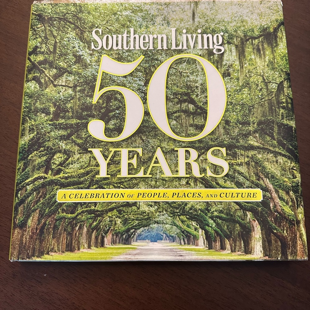 Southern Living 50 Years Green Coffee Table Book